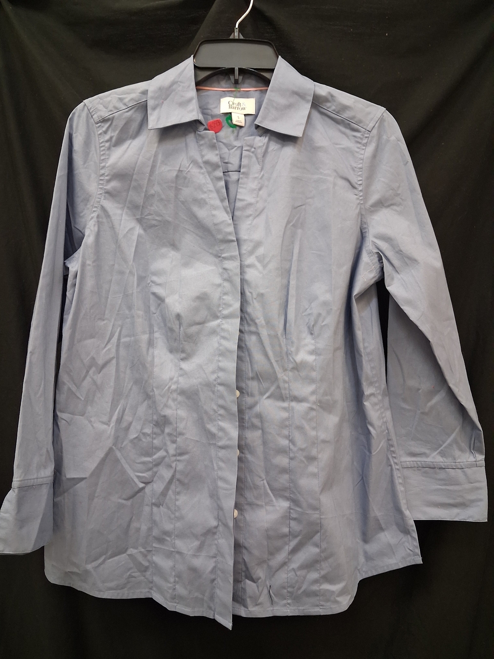 croft & barrow Light Blue Button-Up Shirt